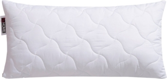 my home Microfaserkissen Fantasy Kopfkissen 40x80 oder 80x80 cm, Made in Germany, Füllung: 100% ökologisches, klimaregulierendes Polyester, Bezug: Polyester, Microfaser oder Baumwolle (ECO), Bauchschläfer, Rückenschläfer, Seitenschläfer, Bezug Polyeste...