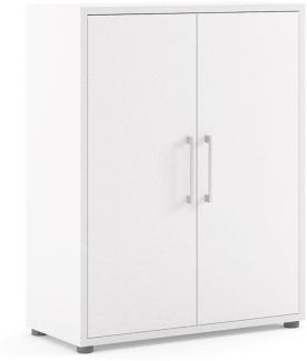 Büroschrank Prisme Ablage Schrank Aktenschrank Kommode Sideboard Highboard weiß