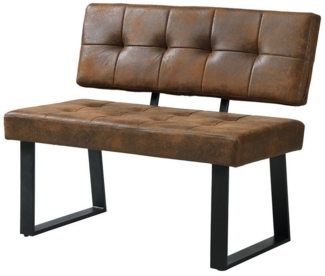 B&D home Essbank SIGFRID (1-St), gepolstert, mit Rückenlehne