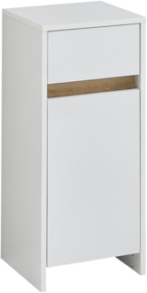 Pelipal 'Quickset 100' Unterschrank, 1 Tür, 1 Schubkasten, Weiß matt