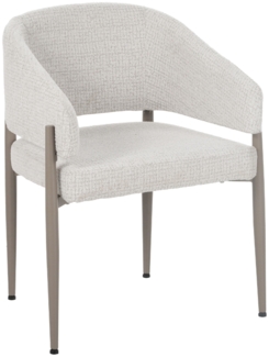 Bronx71 Esszimmerstuhl Armin Stoff meliert beige