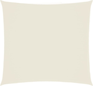 vidaXL Sonnensegel Oxford-Gewebe Quadratisch 3x3 m Creme 135192