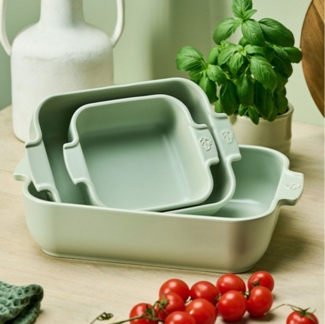 Peugeot Auflaufform rechteckig 22 cm Appolia salbeigrün