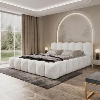 Compleo Polsterbett Designerbett, exklusives Bett, Modern Schlafzimmer, Doppelbett