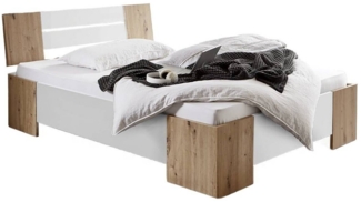 BMG Möbel Futonbett Graz (Bett 140x200 Doppelbett Jugendbett in 5 Farben, Made in Germany), mit oder ohne Rollrost