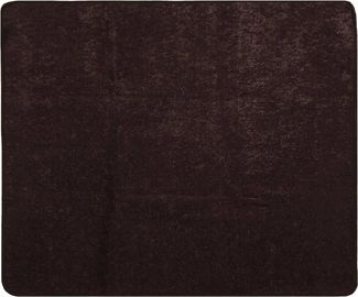 vidaXL Teppichläufer MARSA Anthrazit 100 x 80 cm Polyester und PVC 42023168