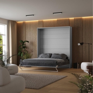 SMARTBett Schrankbett Schrankbett mit Polsterrahmen M1 180x200 Vertikal (1-St)