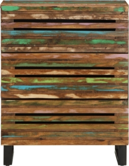 vidaXL Sideboard 60x34x75 cm Massivholz Akazie 377455