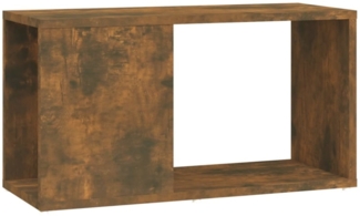 vidaXL TV-Schrank, Holzwerkstoff, 60 x 24 x 32 cm, Räuchereiche