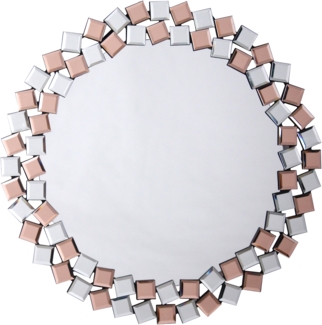 Wandspiegel Mosaic 1825 Silber / Rosé