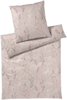 Elegante Interlock Jersey Bettwäsche Ensemble Puder 3599-1 135x200
