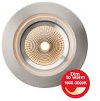 LIGH LED-Deckeneinbaustrahler SLC ONE 360Â° DTW aluminium