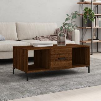 vidaXL Couchtisch Braun Eichen-Optik 102x50x40 cm Holzwerkstoff 829307