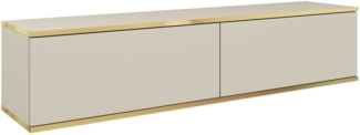 AX LIVING TV Board Piemontesia beige – 153,1 cm Breite, modern