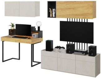 Compleo Jugendzimmer-Set Modern, Elegant TEEN FLEX, 8-set, Komplettes Set für Teenager-Zimmer