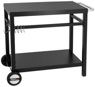 Royal Gourmet Sideboard Grillwagen Grilltisch Outdoor Beistelltisch, 59T x 100,5B x 81H cm, für Outdoor BBQ Servierwagen Arbeitsplatte 85x50cm