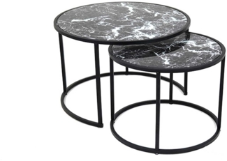 Couchtisch Scott / Santos , Schwarz , 0 x 0 x 0 cm