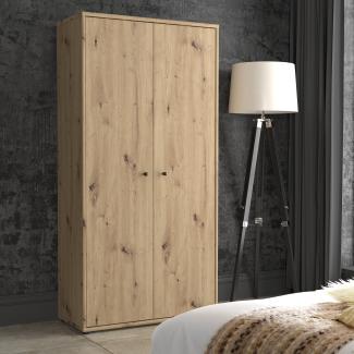 FORTE Tempra2 Kommode, Holzwerkstoff, Braun, 73,7 x 149,5 x 34,8 cm