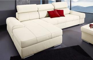 sit&more Ecksofa Broadway L-Form, inklusive Kopfteilverstellung, wahlweise mit Bettfunktion