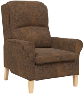 vidaXL Sessel Braun 76 x 94 x 102 cm Kunstleder 42009867