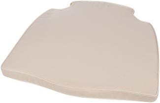 Stuhlkissen Canvas Beige