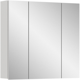 Xonox 'Vira II' Spiegelschrank, Holz weiß, 77 x 18 x 82 cm