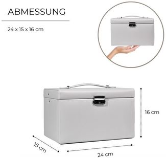 Friedrich23 Schmuckkasten aus Leder Classico