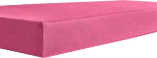Kneer Spannbettlaken Exclusive-Stretch, Jersey-Elasthan, Gummizug: rundum, (1 Stück), optimaler Sitz