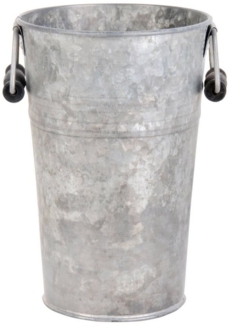 esschert design Blumentopf (Set, 2 St), Übertopf Vase, verzinktes Metall