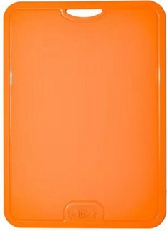 OKWISH Schneidebrett Schneidebretter Brotbretter Küchenbrett Servierbretter Cutting Board, TPU, (21x30 cm mit Saftrillen und Rutschfeste Matten, 1-St, kratzfeste flexible Spülmaschinenfest mit Griff aus Kunststoff), BPA-Frei für Küche Restaurant Bar BB...