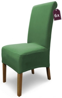 sh SCHEFFLER-HOME LIVE HOMESTYLE Stuhlhusse Moderner Stuhlbezug "Emma" aus elastischer Baumwolle, abnehmbarer & waschbarer Spannbezug für Stühle