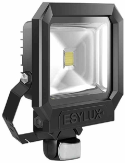 OFL/AFL SUN LED-Strahler 30W 1 LED schwarz + Bewegungsmelder Außenleuchte Garten