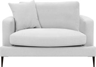 Leonique Sessel Cozy Loungesessel, Designersessel, Maße B/T/H: 91/97/80 cm, mit Metallbeinen und Zierkissen