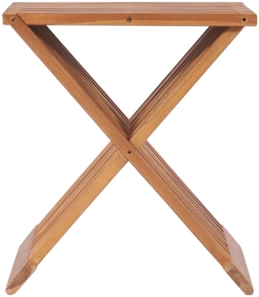 vidaXL Klappbarer Hocker 40×32×45 cm Massivholz Teak 48992