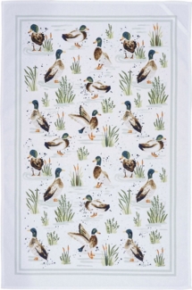 Ulster Weavers Geschirrtuch Farmhouse Ducks, (Set, 1-tlg, Set), perfekte Ergänzung für Ihre Küche, 100% Baumwolle, 48x74 cm