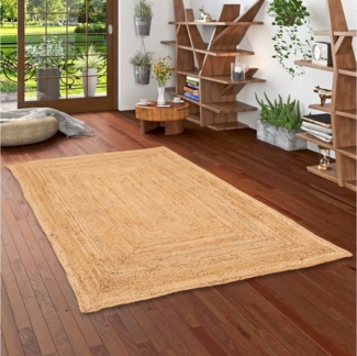 Pergamon Sisalteppich Naturfaser Handgefertigt Jute Teppich Nele, Rechteckig, Höhe: 4 mm