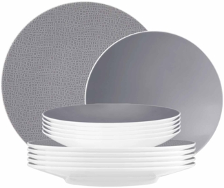 Seltmann Weiden Life Fashion Tafelservice 12-teilig Elegant Grey