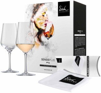 Eisch Sky SensisPlus Digestifglas 2er Set inkl. Poliertuch