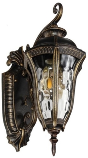 Licht-Erlebnisse Außen-Wandleuchte FLORENZ, ohne Leuchtmittel, Außen Wandlampe Rustikal IP44 Laterne Garten Haus