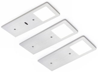 AstraLED SE Unterboden Einzelleuchte mit LED Touch Schalter im Aluminiumgehäuse 3000 K warmweiß / Nischenleuchten / Lumica