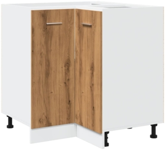 vidaXL Küchenschrank Lyon Artisan-Eiche 75,5x75,5x81,5 cm Holzwerkstoff 856096