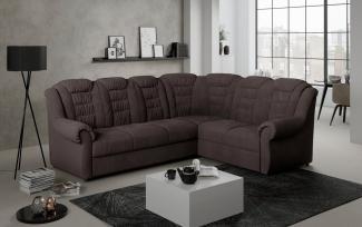 Home affaire Ecksofa Boston L-Form, Gemütliches Ecksofa mit hoher Rückenlehne in klassischem Design