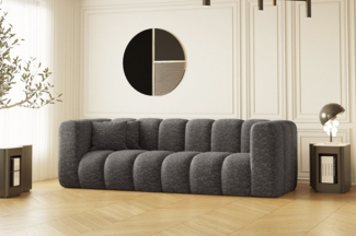 Kaiser Möbel Sofa Couch, Dreisitzer Grand Modular Stoff Salvador und Haga, Bequem, modular, viele Farben