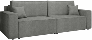 Schlafsofa Kobaro mit L-Funktion, 2 Bettkästen und Schlaffunktion (Farbe: Lima 27)