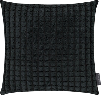 Magma Heimtex Kissenbezug Lenox weich plüsch kuschelig flauschiges kariertes Muster, (1 Stück), Kariertes Muster