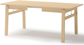 Selsey 'Plot' Esstisch ausziehbar, Helle Eiche-Optik, ca. 75 x 149–269 x 85 cm
