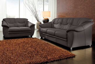 sit&more Polstergarnitur Savona, B: 148 bzw. 198 cm, Set: 2- & 3er-Sofa, mit Federkern