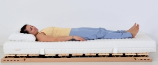 BIO-FORM-STRONG 7-Zonen Naturlatex-Matratze 100 x 200 cm