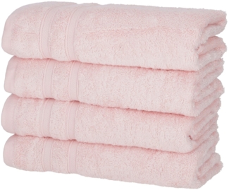 One Home Duschtücher Komfort, Frottee (4-St), extra Saugfähig und Weich