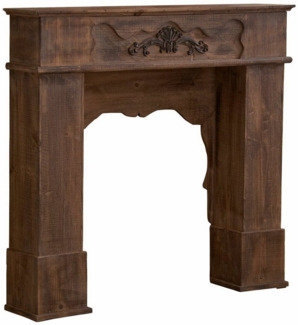 Mirabeau Kaminumbauschrank Kaminkonsole Margaux antikbraun